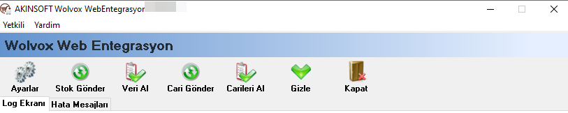 AKINSOFT e-Ticaret Programında e-Ticaret & Sanal mağaza  Başlangıç İşlemleri