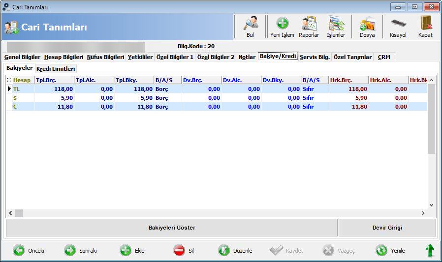 AKINSOFT e-Ticaret Programında Online Tahsilat Döviz İşlemleri