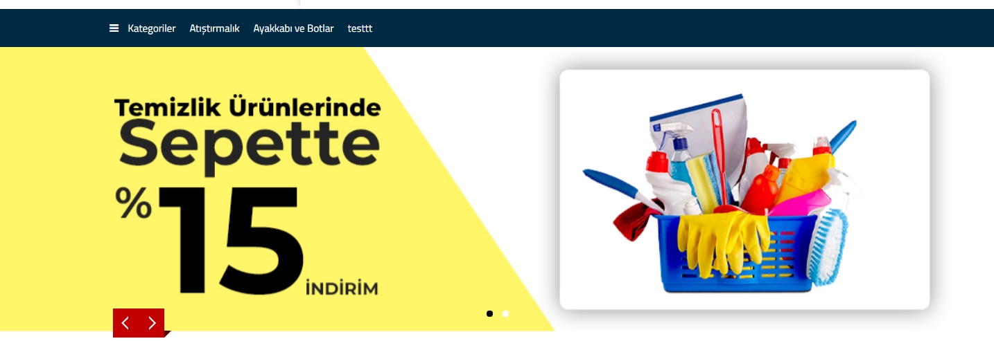 AKINSOFT e-Ticaret Programında Şablon 2 Resim Ölçüleri