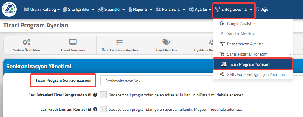 AKINSOFT e-Ticaret Programında  XML Import (İçeri Alma) Nasıl Yapılır ?